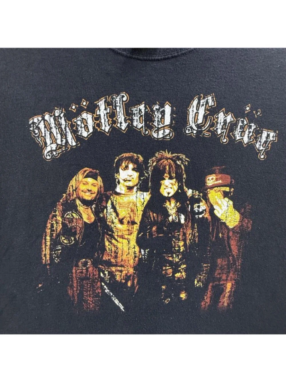 Vintage Motley Crue Shirt Mens Large Black Route Of All Evil Tour Rock Tee 2006